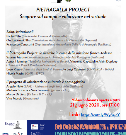 Pietragalla Project: Scoprire sul campo e valorizzare nel virtuale