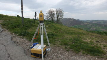 Rilievi GPS e Laser Scanner per installazione di PNC a servizio di impianti OpenFiber