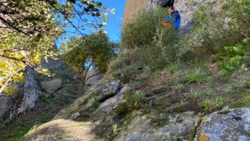 Rilievo Laser ammassi rocciosi incombenti sull'abitato di Castelmezzano